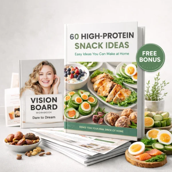 Protein Snack Planner Bundle — 60 Easy Ideas + Vision Board Bonus