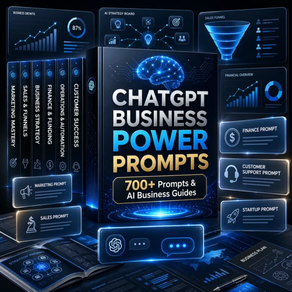 ChatGPT Business Power Prompts Vault — 700+ Prompts & AI Business Guides
