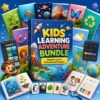 Kids Learning Adventure Bundle — Editable Canva Educational Products